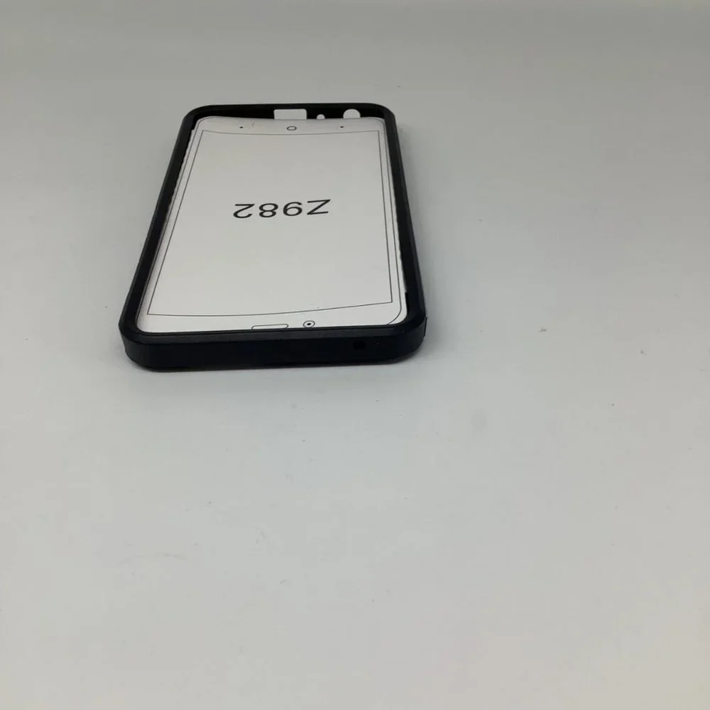 ZTE Sequoia‎ Z982 Hard Phone Case Black and Purple